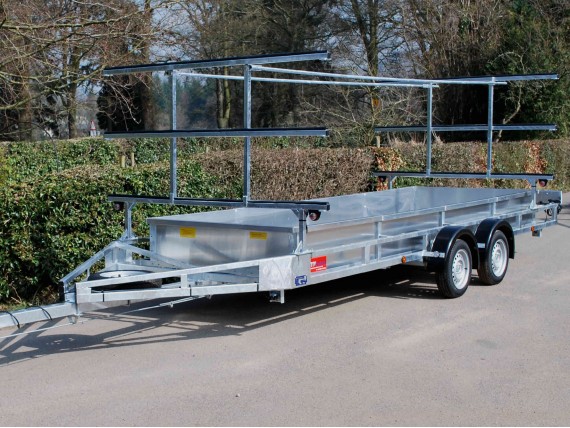 TC 1200 ET 2x9 Rowing Boat Trailer